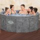 Lay-Z-Spa Carrara 6 Grey Stone