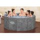 Lay-Z-Spa Carrara 6 Grey Stone