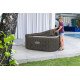 Lay-Z-Spa Cabo HydroJet 6 Brown Rattan